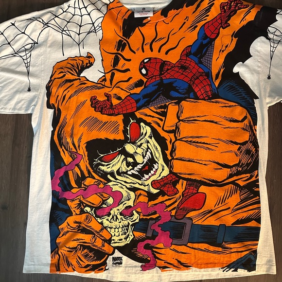 Bootleg ‘Spider-Man vs Hobgoblin’ sz XXL - Picture 2 of 6